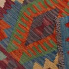 Chobi Kilim szőnyeg 182x234 kézi szövésű afgán gyapjú kilim