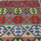 Afgán szőttes Chobi 174x244 kézi szövésű gyapjú kilim