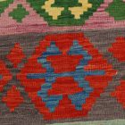 Afgán szőttes Chobi 174x244 kézi szövésű gyapjú kilim