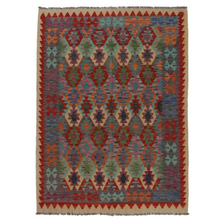 Kilim szőnyeg Chobi 238x179 kézi szövésű afgán gyapjú kilim