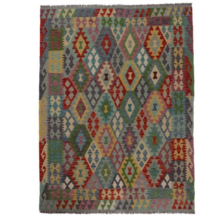 Kilim szőnyeg Chobi 180x235 kézi szövésű afgán gyapjú kilim