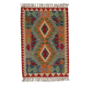   Kilim szőnyeg Chobi 92x64 kézi szövésű afgán gyapjú kilim