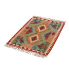 Kilim szőnyeg Chobi 92x64 kézi szövésű afgán gyapjú kilim
