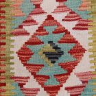 Chobi Kilim szőnyeg 101x65 kézi szövésű afgán gyapjú kilim