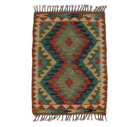 Kilim szőnyeg Chobi 86x63 kézi szövésű afgán gyapjú kilim