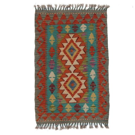 Etnikai Kilim szőnyeg Chobi 98x64 kézi szövésű afgán gyapjú kilim