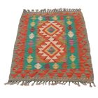 Etnikai Kilim szőnyeg Chobi 98x64 kézi szövésű afgán gyapjú kilim