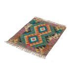 Kilim szőnyeg Chobi 79x62 kézi szövésű afgán gyapjú kilim