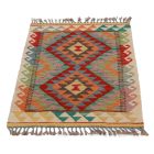Kilim szőnyeg Chobi 88x60 kézi szövésű afgán gyapjú kilim