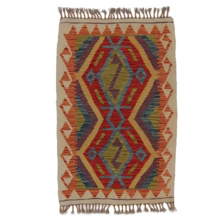 Afgán Kilim szőnyeg Chobi 59x92 kézi szövésű etnikai kilim