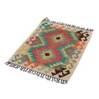Kézi szövésű Kilim szőnyeg Chobi 63x84 afgán gyapjú kilim