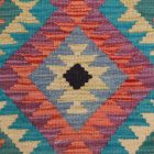 Kézi szövésű Kilim szőnyeg Chobi 63x84 afgán gyapjú kilim