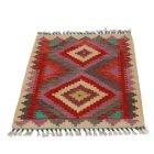 Kilim szőnyeg Chobi 82x58 kézi szövésű afgán gyapjú kilim