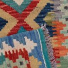 Kilim szőnyeg Chobi 86x60 kézi szövésű afgán gyapjú kilim