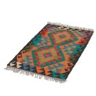 Etnikai Kilim szőnyeg Chobi 95x60 kézi szövésű afgán gyapjú kilim
