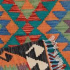 Etnikai Kilim szőnyeg Chobi 95x60 kézi szövésű afgán gyapjú kilim