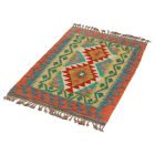 Kilim szőnyeg Chobi 66x94 kézi szövésű afgán gyapjú kilim