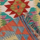 Kilim szőnyeg Chobi 66x94 kézi szövésű afgán gyapjú kilim