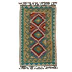 Etnikai Kilim szőnyeg Chobi 95x59 kézi szövésű afgán gyapjú kilim