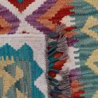 Etnikai Kilim szőnyeg Chobi 95x59 kézi szövésű afgán gyapjú kilim