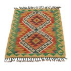 Kilim szőnyeg Chobi 80x62 kézi szövésű afgán gyapjú kilim