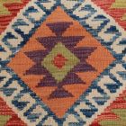 Kilim szőnyeg Chobi 80x62 kézi szövésű afgán gyapjú kilim