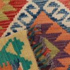 Kilim szőnyeg Chobi 80x62 kézi szövésű afgán gyapjú kilim