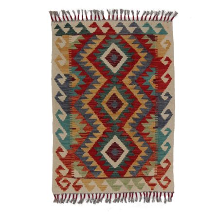 Kézi szövésű Kilim szőnyeg Chobi 62x86 afgán gyapjú kilim