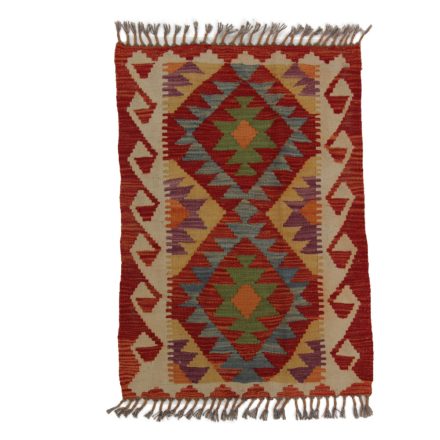 Kilim szőnyeg Chobi 84x59 kézi szövésű afgán gyapjú kilim