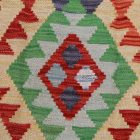 Kilim szőnyeg Chobi 64x92 kézi szövésű afgán gyapjú kilim