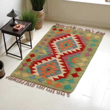 Afgán Kilim szőnyeg Chobi 57x89 kézi szövésű etnikai kilim