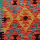 Kilim szőnyeg Chobi 88x60 kézi szövésű afgán gyapjú kilim