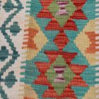 Kézi szövésű Kilim szőnyeg Chobi 62x96 afgán gyapjú kilim