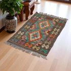 Afgán Kilim szőnyeg Chobi 58x94 kézi szövésű etnikai kilim