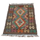 Afgán Kilim szőnyeg Chobi 58x94 kézi szövésű etnikai kilim