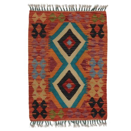 Kilim szőnyeg Chobi 64x88 kézi szövésű afgán gyapjú kilim