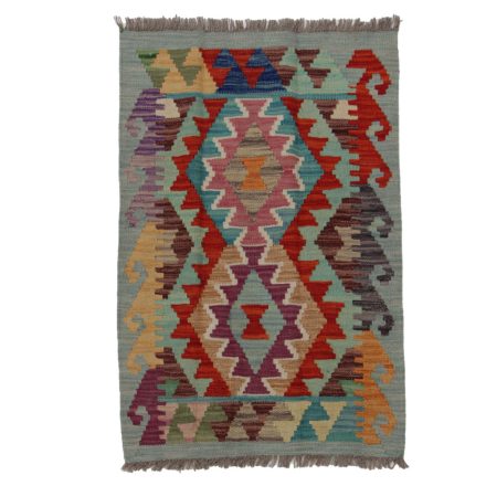 Kilim szőnyeg Chobi 90x61 kézi szövésű afgán gyapjú kilim