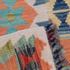 Kilim szőnyeg Chobi 81x63 kézi szövésű afgán gyapjú kilim
