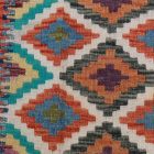 Kilim szőnyeg Chobi 85x60 kézi szövésű afgán gyapjú kilim