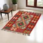 Kilim szőnyeg Chobi 85x59 kézi szövésű afgán gyapjú kilim