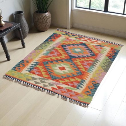 Kézi szövésű Kilim szőnyeg Chobi 124x88 kézi szövésű etnikai kilim