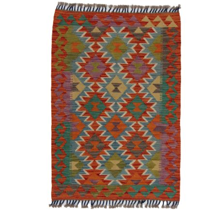 Kilim szőnyeg Chobi 116x80 kézi szövésű afgán gyapjú kilim