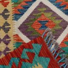 Kilim szőnyeg Chobi 77x124 kézi szövésű afgán gyapjú kilim