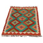 Chobi Kilim szőnyeg 120x75 kézi szövésű afgán gyapjú kilim