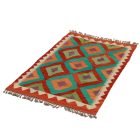 Chobi Kilim szőnyeg 120x75 kézi szövésű afgán gyapjú kilim