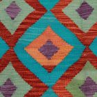 Chobi Kilim szőnyeg 120x75 kézi szövésű afgán gyapjú kilim