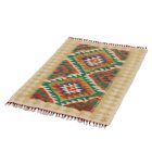 Chobi Kilim szőnyeg 115x80 kézi szövésű afgán gyapjú kilim