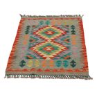 Kilim szőnyeg Chobi 79x116 kézi szövésű afgán gyapjú kilim