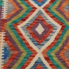 Kilim szőnyeg Chobi 78x118 kézi szövésű afgán gyapjú kilim