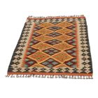 Kilim szőnyeg Chobi 88x120 kézi szövésű afgán gyapjú kilim